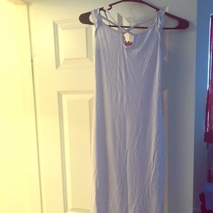 All white summer dress